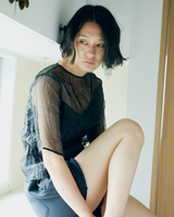 Recycle Organdy Pleats T-Shirts