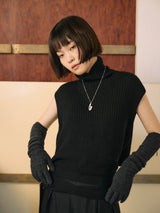 LACE GLOVES IN WOOL ウールレースニットロンググローブ