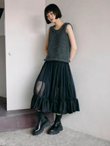SHUMAI VOLUME 2PIECE TULLE SKIRT 2ピースチュールスカート