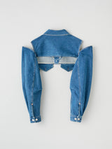 MICRO JEAN JACKET マイクロデニムジャケット