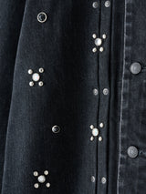 THE JEAN JACKET NIGHT SKY スタッズ デニムジャケット