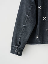 THE JEAN JACKET NIGHT SKY スタッズ デニムジャケット