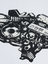 平野千明 《KONLAD TYPE : SHIBUYA JUNK 01 》原画(額装付き)