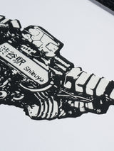 平野千明 《KONLAD TYPE : SHIBUYA JUNK 01 》原画(額装付き)