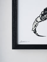 平野千明 《KONLAD TYPE : SHIBUYA JUNK 03》原画(額装付き)