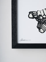 平野千明 《KONLAD TYPE : SHIBUYA JUNK 02》原画(額装付き)