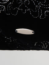 palace tiles quilted drawstring bag ビジュー巾着バッグ