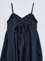 Ying Dress / Black コクーンシルエットキャミドレス