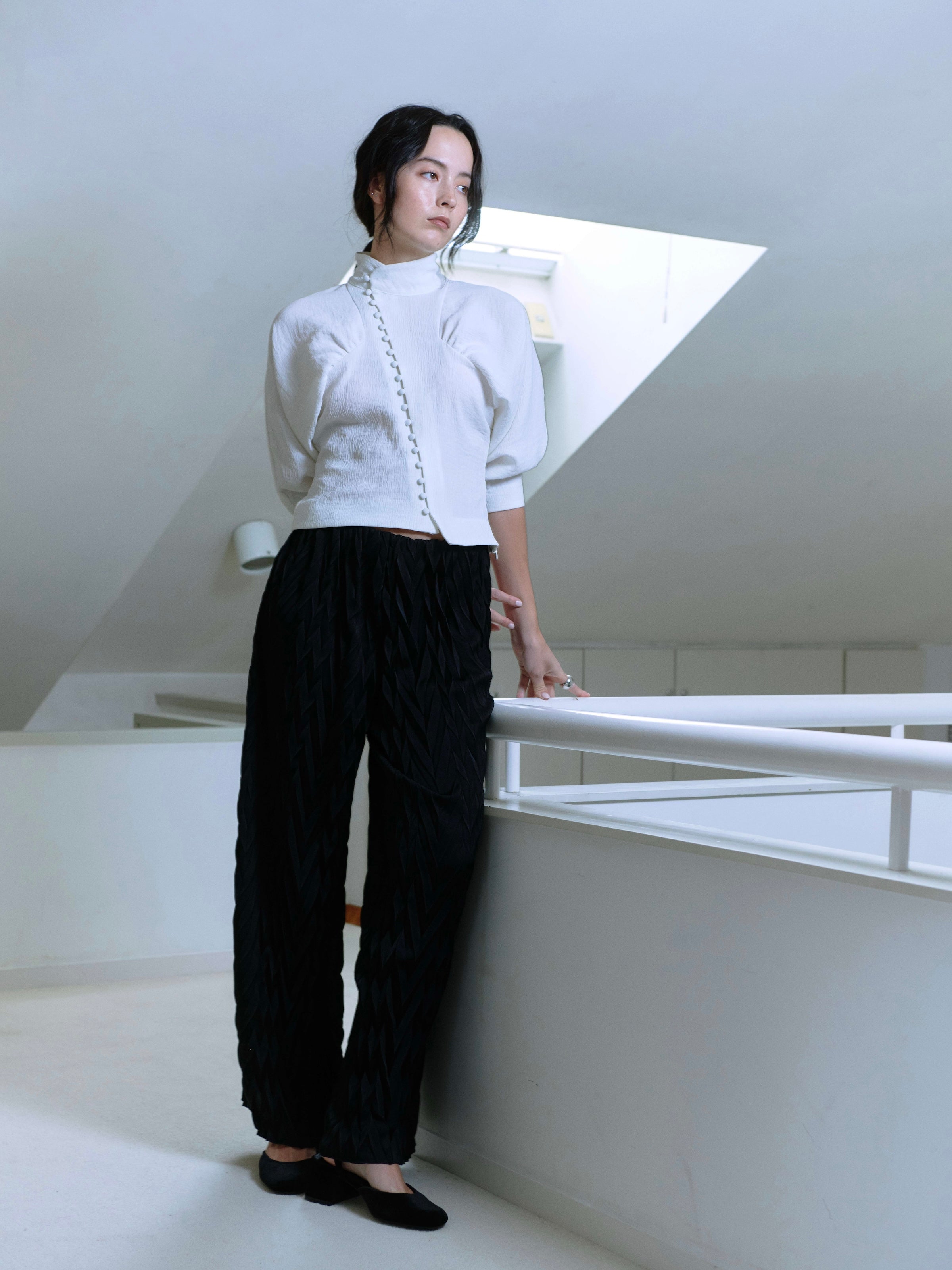 Tomi China Blouse/パフスリーブブラウス – Numero CLOSET