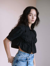 Porter Shirt ショート丈ハーフスリーブシャツ