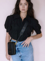 ELEMENT 10《DEP.》BLACK EDGE スマホショルダーバッグ