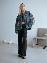 NEW CLASSIC JEAN JACKET #VINTAGE BLUE/ FAILE アートデニムジャケット