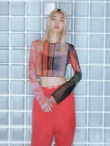 Photo Print Tule Tops フォトプリントチュールトップ