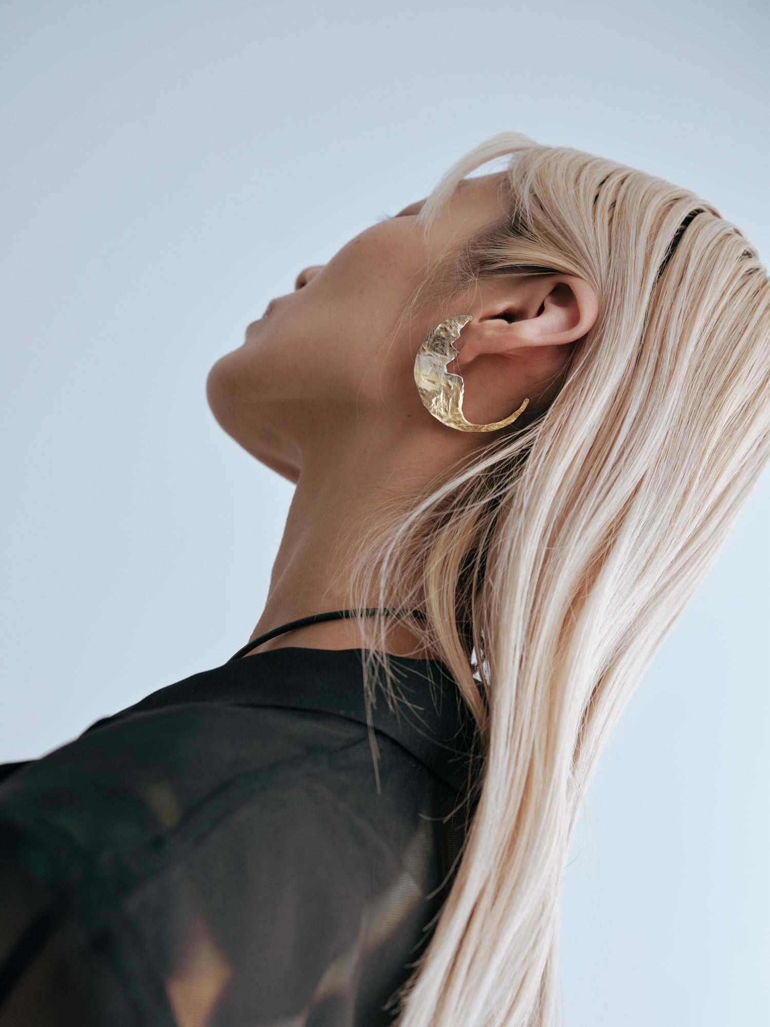 BALANCE（プラスマイナスバランス）ARIAKE HARF PIERCED／ピアス