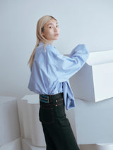 FRONT RIBON SHIRT フロントリボンシャツ