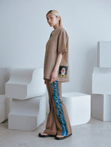 AIRBRUSHED FLARE PANTS エアブラシプリント フレアパンツ