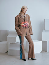 AIRBRUSHED TAILORED JACKET エアブラシペイント テーラードジャケット