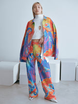 ANGEL DENIM JACKET エンジェルプリントデニムジャケット