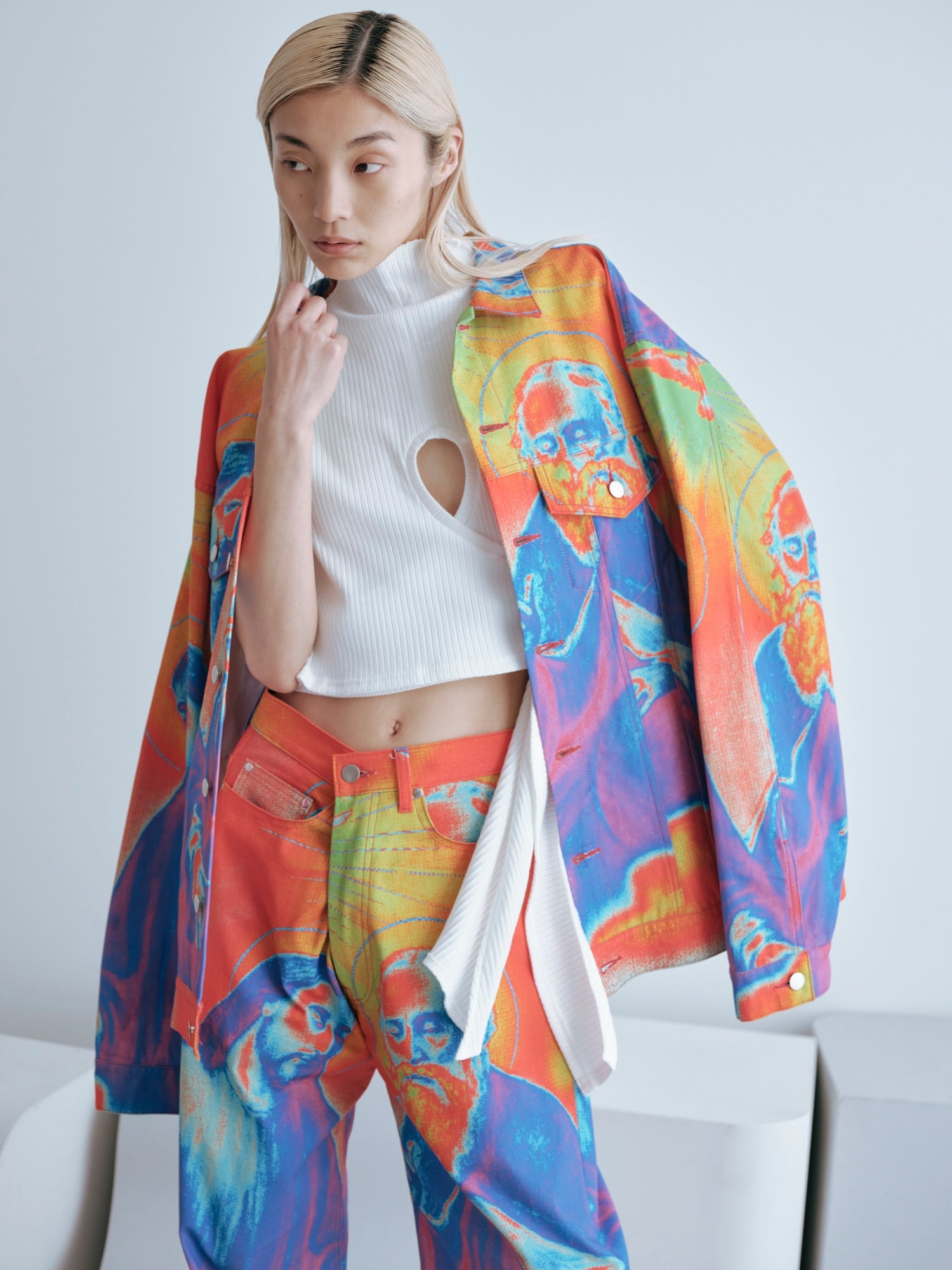 ANGEL DENIM JACKET／プリントデニムジャケット – Numero CLOSET