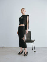 "Vista" Square Top ニットトップ