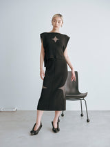 "Vista" Square Top ニットトップ