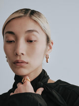 Beans Earrings(Silver)ビーンズ ピアス シルバー