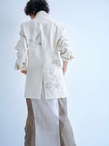 SCULPTURE JACKET 刺繍スカルプチャージャケット