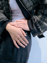 Studs Stick Ring スタッズスティックリング Silver / Gold