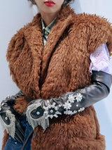 Bijou Embroidered Glove ビジュー刺繍ロンググローブ