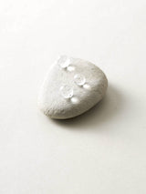 深川瑞恵 石とガラスのオブジェ <stone to burgeon(芽ぶく石)> 1