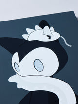 LOTTA《SOCKS & HEBI》オリジナル絵画