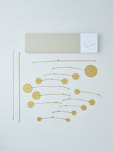 吊るしメタルモビール 13parts(丸 / M)TAN