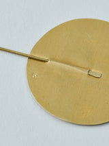 卓上吊りメタルモビール 12parts ガラス台座(丸 )TAN