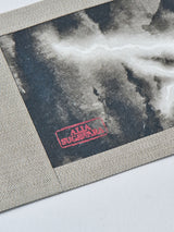 菅原ありあ 墨絵アート ミニ掛け軸《Old Lightning》