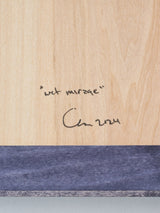 菅原ありあ 墨絵アート《Wet Mirage》