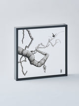 菅原ありあ 墨絵アート《Wet Mirage》