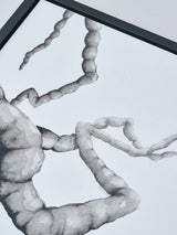 菅原ありあ 墨絵アート《Wet Mirage》