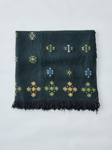 ハンドメイドブランケット Black 3PANEL