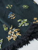 ハンドメイドブランケット Black 3PANEL