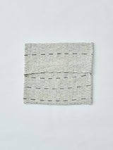 ハンドメイドクッションカバー AMA ZA ブラック・ホワイト