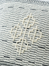 ハンドメイドクッションカバー AMA ZA ブラック・ホワイト