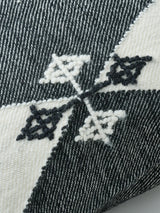 ハンドメイドクッションカバー AKU ZA ブラック・ホワイト