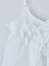 AMY EMBROIDERY TOP 刺繍シアーキャミソールトップ