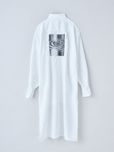 Lmrnuc 刺繍ロングシャツ《湖の服》