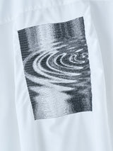 Lmrnuc 刺繍ロングシャツ《湖の服》