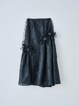 SHANE SKIRT ビーズ刺繍ロングスカート