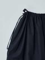 ビッグシルエット カーゴパンツ ブラック