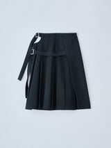 Obrecht Skirt プリーツラップスカート