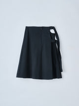 Obrecht Skirt プリーツラップスカート