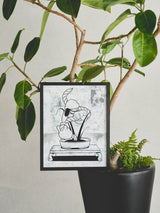 WOWs(ワウ)ペインティング原画《民衆の華》木製額付き